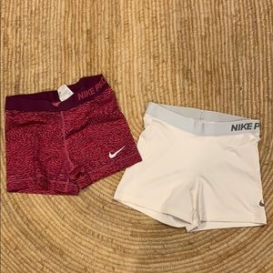 Nike Pros workout tights